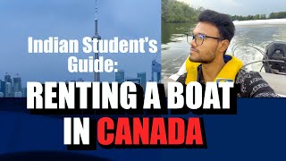 How to Rent a Boat at Harbourfront Toronto. Finally I drove a MotorBoat  #boatrental