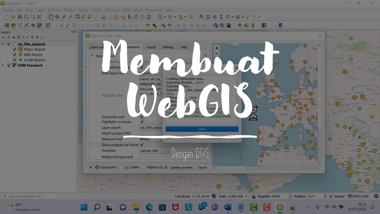 Membuat WebGIS Yang Simple Tanpa Coding - YouTube