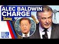 Alec Baldwin to be charged over fatal Rust shooting | 9 News Australia