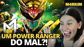 NÃO CONHECIA ESSA HISTÓRIA - React Lord Drakkon (Power Rangers) - Deus | M4rkim