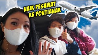 NAIK PESAWAT TERBANG KE PONTIANAK !! MOBIL JEMPUTAN GA MUAT ?? Vlog Lucu | CnX Adventurers