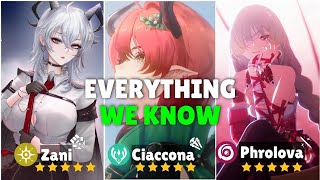 Zani, Phrolova \u0026 Ciaccona Leaks – Everything We Know So Far!