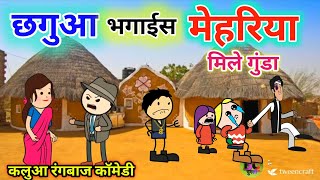 छगुआ भगाईस मेहेरिया|36|BC चुगली वीडियो कार्टून|कलुआ रंगबाज कॉमेडी|बुंदेलखंड कॉमेडी वीडियो