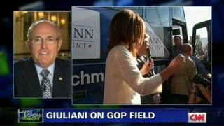 Piers Morgan Tonight - Rudy Giuliani weighs in on 2012 election