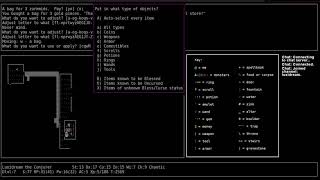 NetHack Orc Wizard ascension (commentary WIP)