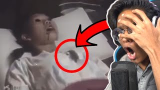 REACTING TO REAL HORROR VIDEOS (First Time)