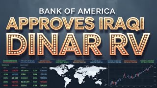 🚨Bank of America Approves Iraqi Dinar RV?🌍Latest Updates on Dinar Revaluation