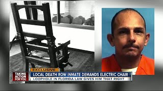 First death row inmate requests electric chair