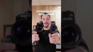 comparing super 8mm sounds   #super8mm #super8 #vintagecameras