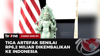 Amerika Kembalikan Artefak Asal Indonesia | Kabar Hari Ini tvOne