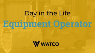 A Day in the Life of a Watco Equipment Operator (1 min)