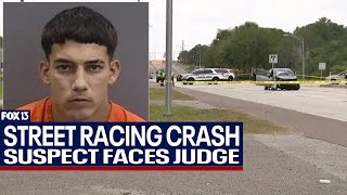 Street racing deadly crash suspect denied bond