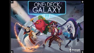 One Deck Galaxy--discussion and review, no gameplay