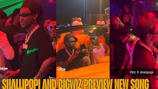 Shallipopi and Wizkid Preview New Song: Laho Ahead of Morayo UK🇬🇧 Tour In Lagos