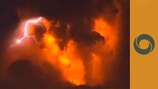 After 50 Years Of Sleep - Terrifying Beauty Of Calbuco Volcano