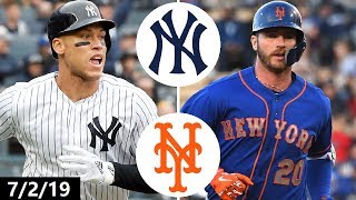 New York Yankees vs New York Mets Highlights | July 2, 2019