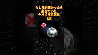 物理の素朴な疑問「もしも月が無かったら…？」