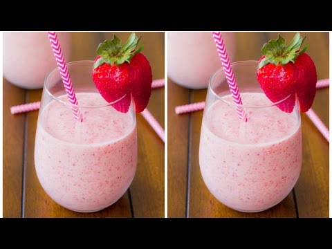 milkshake recipe - strawberry and banana milkshake recipe - strawberry and banana