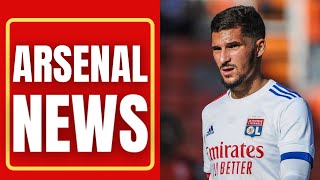 Houssem Aouar TRANSFER MESSAGE to Alexandre Lacazette | Arsenal News Today