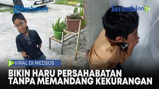 Bikin Haru Persahabatan Anak SD Berkebutuhan Khusus, Selalu Bantu Angkat Tas Antar ke Mobil