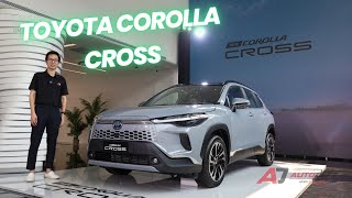 พาชมรอบคัน New Toyota Corolla Cross รุ่นปรับหน้าใหม่ไม่บึ้งแล้ว เพิ่มออพชันเพียบ แต่ยังขายราคาเดิม