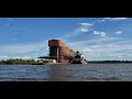 the old great northern ore docks of superior wi and algoma guardian loading at bnsf dock 5