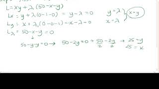 How to solve a basic Kuhn Tucker problem with 2 constraints (using the Lagrange Multiplier Method)