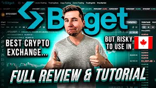 Bitget Review \u0026 Tutorial For Canadians - RISKY Binance Alternative