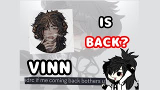 VINN IS BACK?! #gacha #trending #vinngacha #gachatuber #dontflop #viral