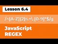 Intro to JavaScript Regular Expressions #fullstackroadmap (Ep. 6.4)