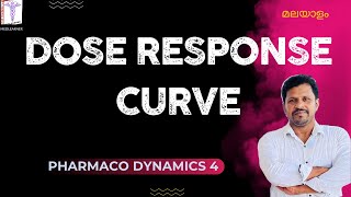 Dose Response Relationship malayalam LD 50 ED 50 Dose response curves Pharmacodynamics malayalam