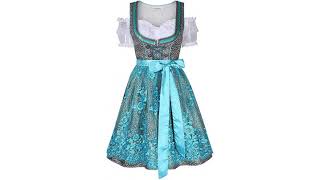 BEST SELLER Halloween Costume Reviews! GloryStar Women's German Dirndl Dress Costumes for Bavaria..