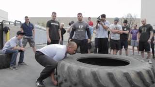 CrossFit - Flipping a Tire with Rob Orlando