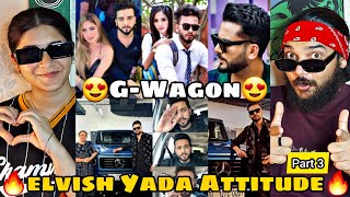 Elvish Yadav Attitude Video REACTION | Alvish Yadav Angry Moments | Reaction Bazar | part 30