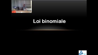 La loi binomial : explication détaillée du cours et exemple d'application.