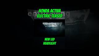 HONDA'S ELECTRIC SCOOTER TEASED #honda #ev #activa #launch Activa