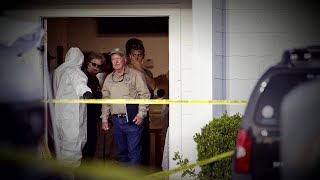 Police review footage from inside Texas church where 26 people killed