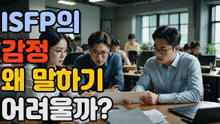 MBTI 유형중 ISFP의 감정, 왜 말하기 어려울까?