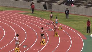 北関東高校総体陸上2018 女子4X100mR決勝