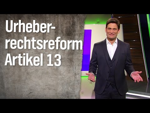 Artikel 13 Der Europäischen Urheberrechtsreform | Extra 3 | NDR - YouTube