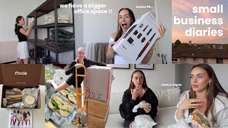 weekly vlog | growing our small business, insane pr, bagels \u0026 chatting...