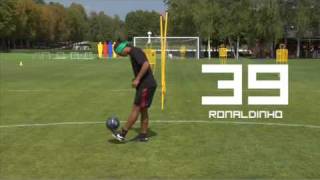 Ronaldhino 44 trick eyes cover Amazing / 44 dominadas Ronaldhino vendado.