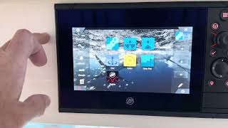 Resetting fuel level on a Simrad Mercury Vessel View Gauge