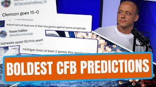 BOLDEST College Football Predictions For 2023 - Part Fourteen (Late Kick Cut)
