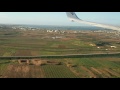 atterraggio trapani birgi airport 2016