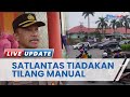 Pos Polantas Sepi seusai Kapolrestabes Palembang Instruksikan Satlantas Tiadakan Tilang Manual