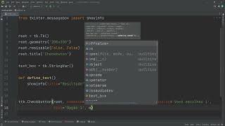 430 - Utilizando Checkbutton do Tkinter Python