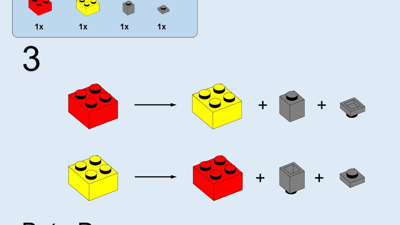 Lego Instruction Sheets