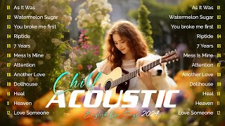 Acoustic Love Songs 2024 - Acoustic sad songs 2024 | Touching Acoustic