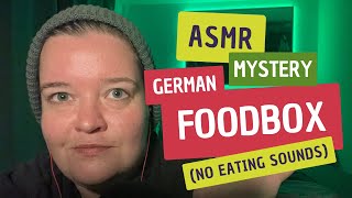 ASMR - GERMAN FOOD 🍔🍹 BOX - MYSTERY UNBOXING - NO EATING SOUNDS #asmr #asmrunboxing #germanfood